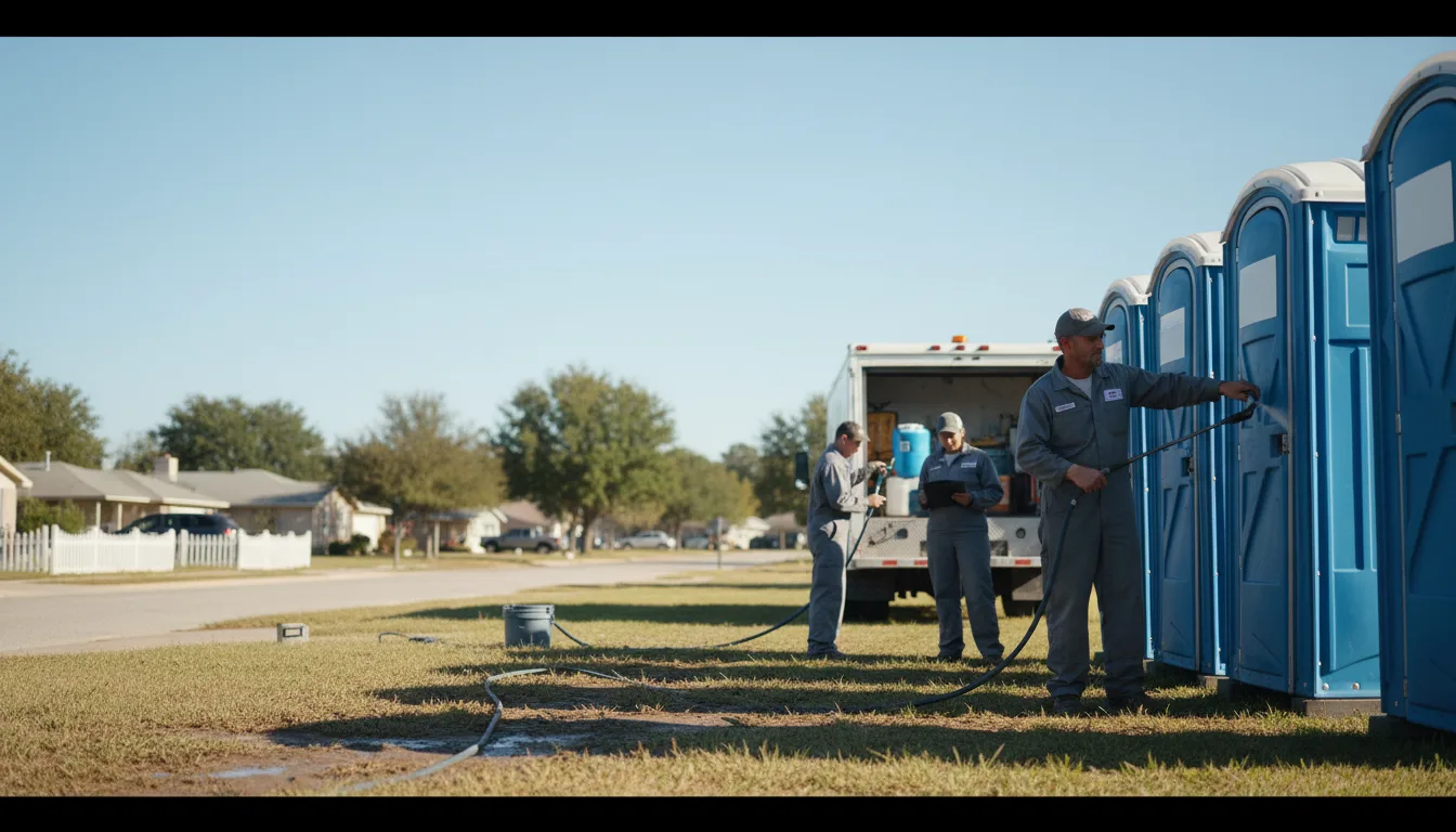 Long-Term Portable Toilet Rental in Baldwyn, MS near me